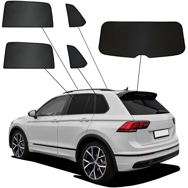 SunClip Zicht- & Zonwering passend voor Volkswagen Tiguan II 2016-2024 excl. Allspace
