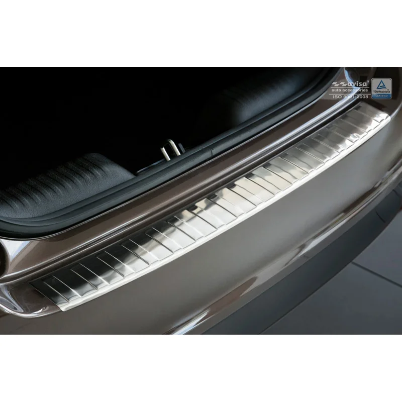 Avisa RVS Achterbumperprotector passend voor Fiat Tipo Sedan 2016-2020 & FL 2020- - Zilver