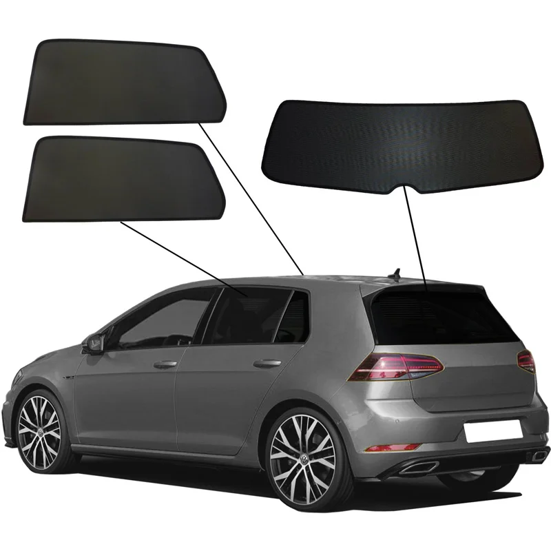 SunClip Zicht- & Zonwering passend voor Volkswagen Golf VII HB 5-deurs 2012-2019