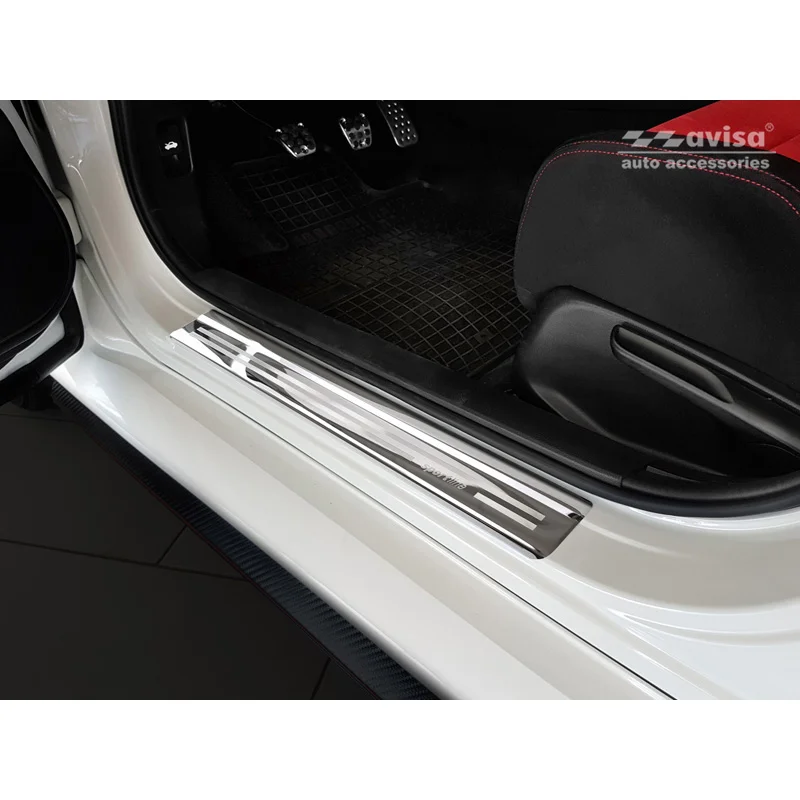 Avisa RVS Instaplijsten passend voor Honda Civic X HB 5-deurs 2017-2022 'Sportline' - 4-delig
