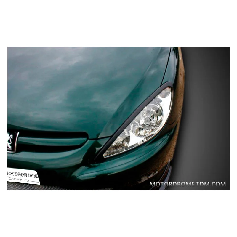 Motordrome Koplampspoilers passend voor Peugeot 307 (ABS)