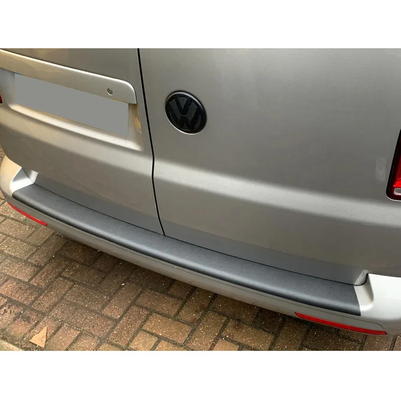 Oneway Achterbumper beschermlijst passend voor Volkswagen Transporter T5.1 2010-2015 – Matzwart