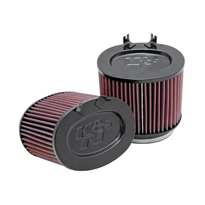 K&N vervangingsfilter passend voor Porsche Carrera 911 3.6/3.8L, 2009-2012 (2 stuks) (E-1999)