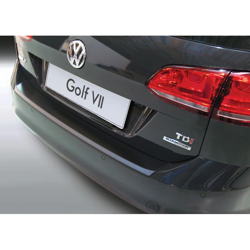 RGM ABS Achterbumper beschermlijst passend voor Volkswagen Golf VII Variant 2013-2017 (incl. GTI & R) Zwart