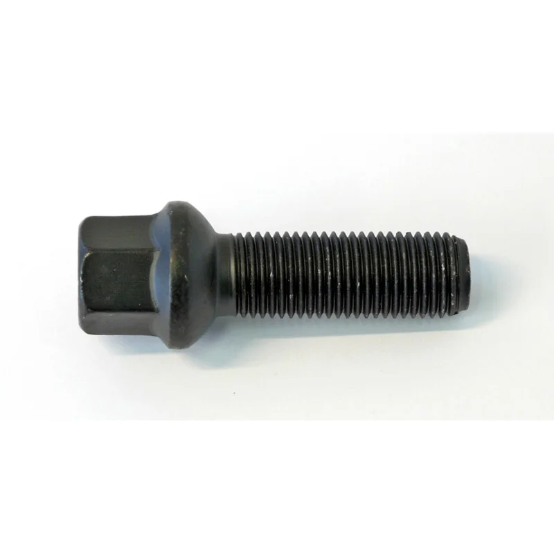 H&R Wielbout bolkonisch R14 M14x1.50 - Lengte 43mm - Zwart
