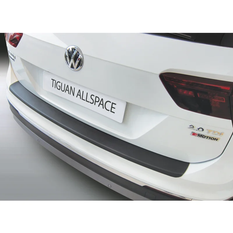 RGM ABS Achterbumper beschermlijst passend voor Volkswagen Tiguan II Allspace 4×4 2018- Zwart