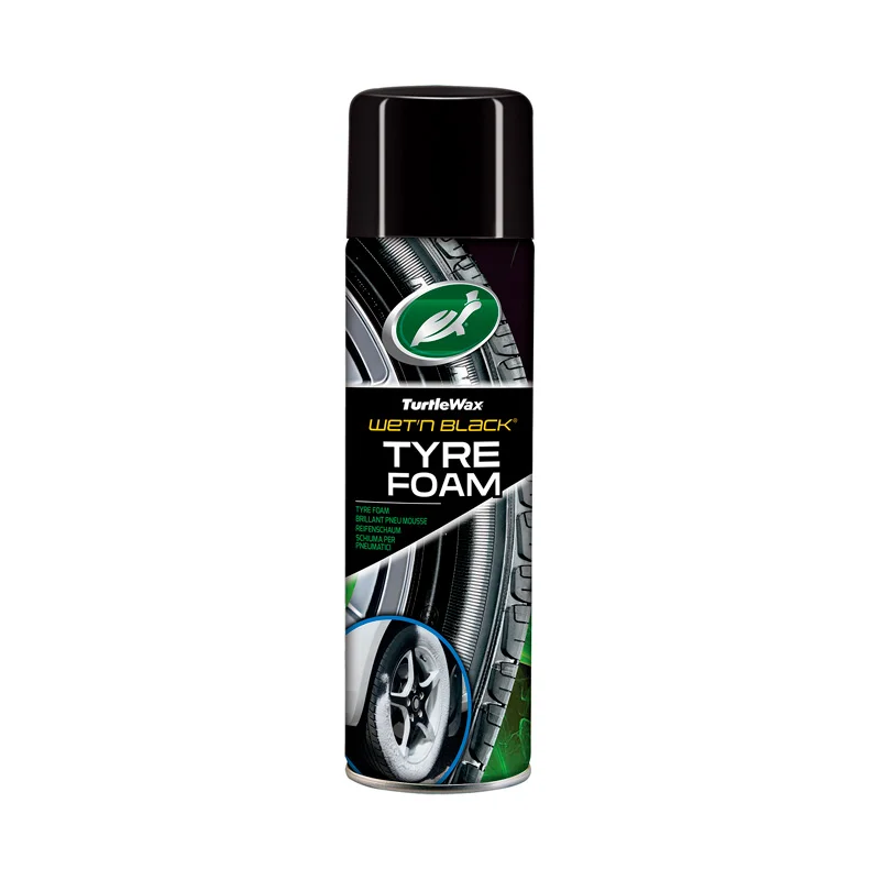 Turtle Wax 53166 Wet n Black Tyre Foam 500ml