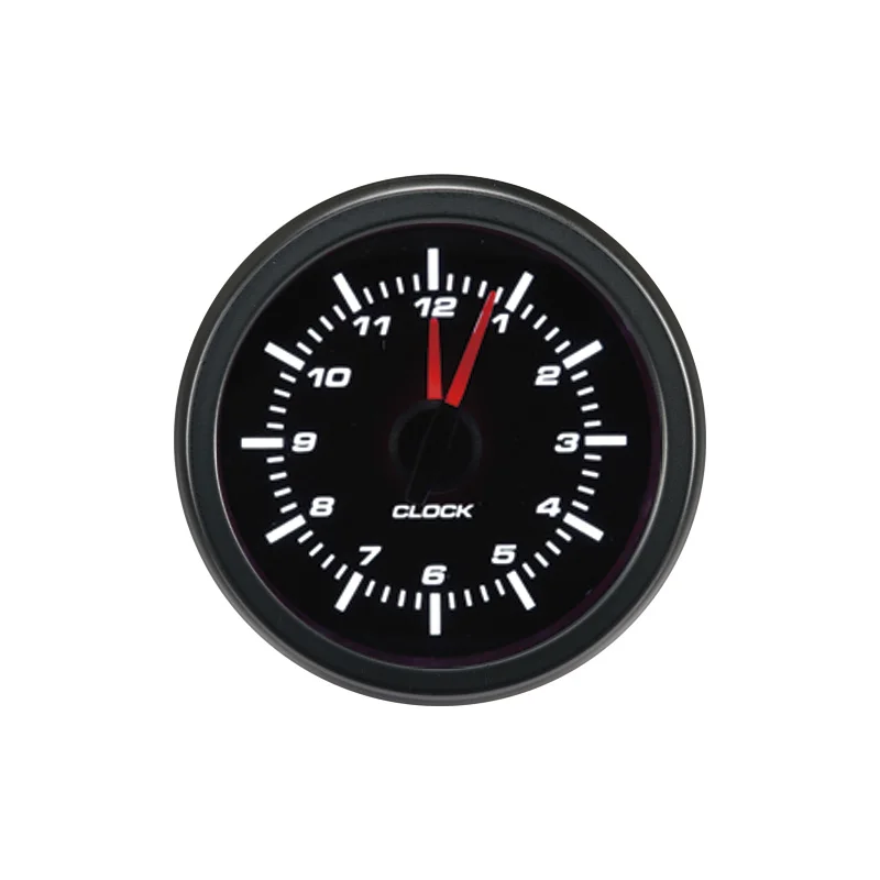 AutoStyle Performance Instrument Zwart Analoge Klok 52mm