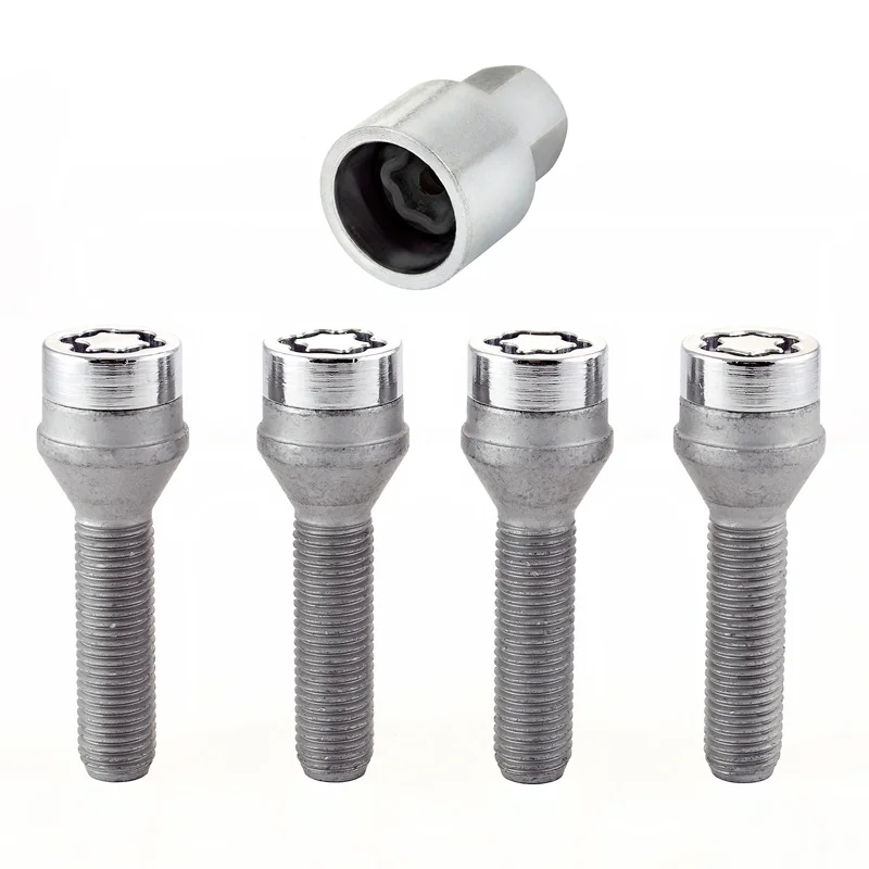 McGard Slotboutenset M12x1.50 - Konisch - Lengte 42.1mm (17mm kop)