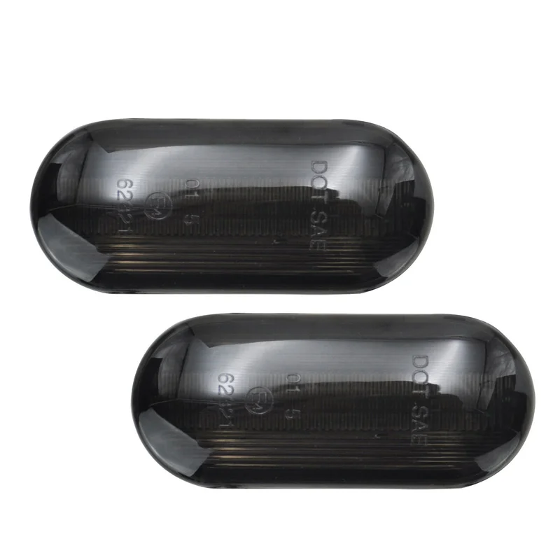 AutoStyle Set LED Zijknipperlichten passend voor VAG/Ford diverse modellen – Rookgrijs – incl. Dynamic Running Light