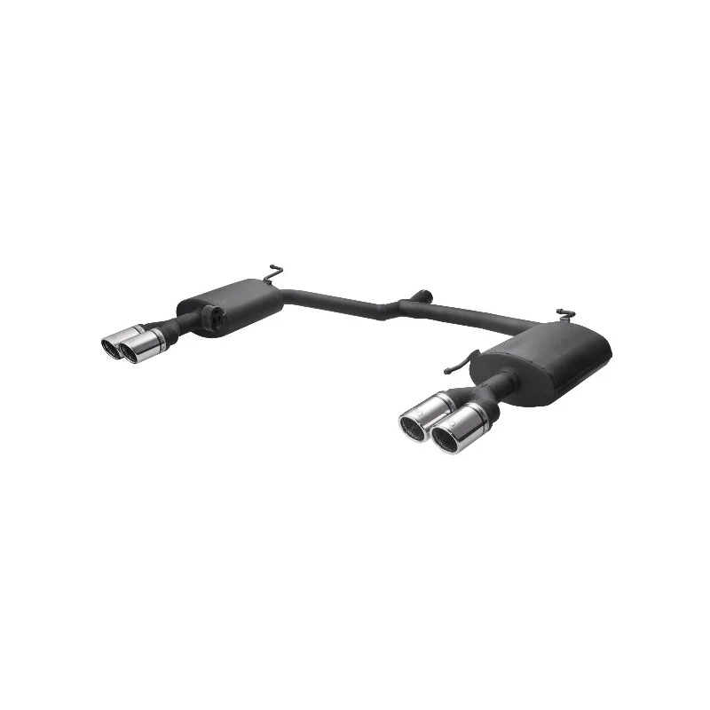 Ulter Sport Dubbele Sportuitlaat passend voor Audi A4 8K Sedan/Avant 2.0TDI 100/105/125kW/1.8 TFSi 88/118kW 2008- 2x 70mm