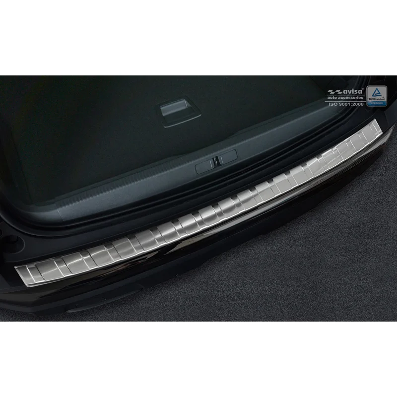 Avisa RVS Achterbumperprotector passend voor Peugeot 3008 II 2016- - Zilver