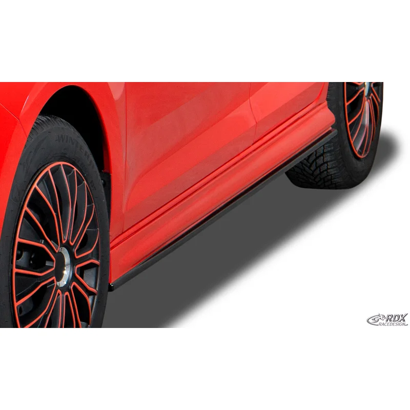 RDX Sideskirts passend voor Skoda Rapid (NH) 2012-2019 'Edition' (ABS)
