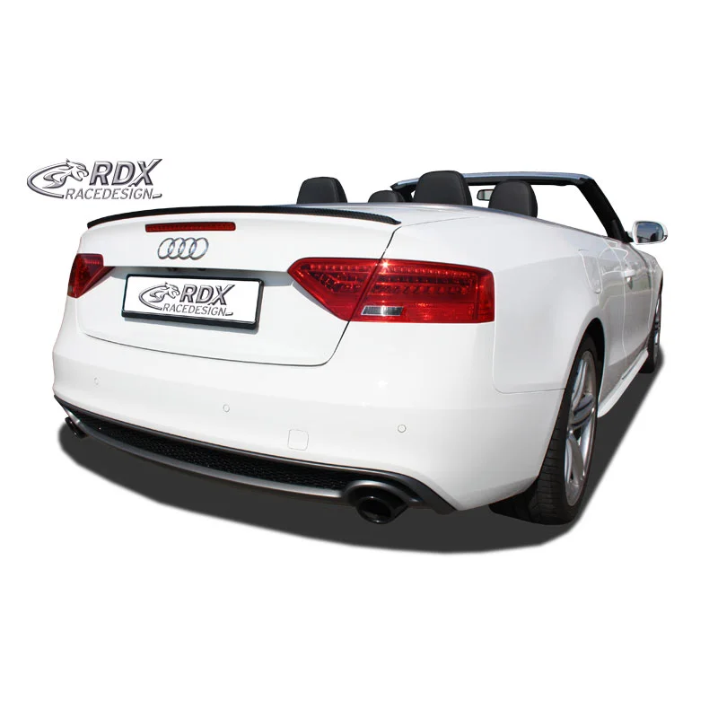 RDX Achterspoilerlip passend voor Audi A5 Coupé/Cabrio/Sportback incl. Facelift (ABS)