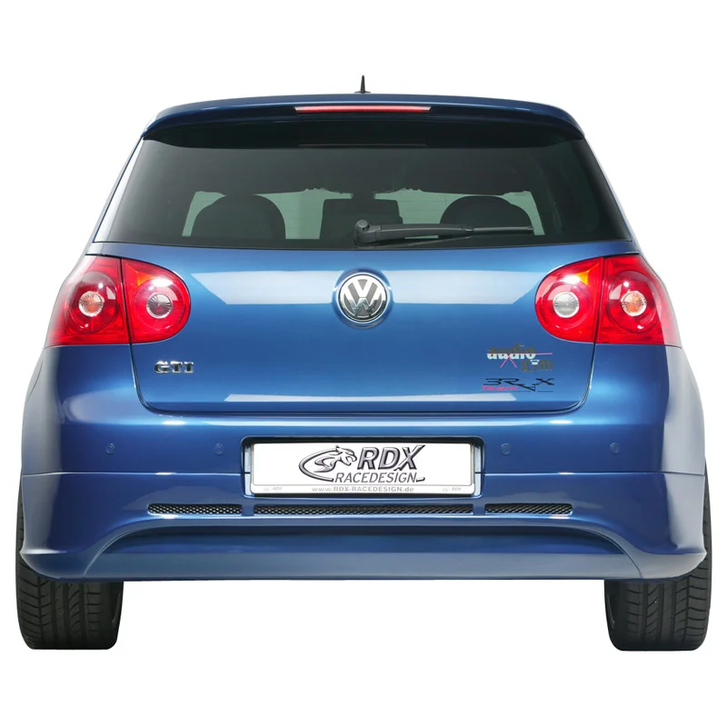 RDX Achterskirt passend voor Volkswagen Golf V 2003-2008 excl. Variant/Plus (zonder uitlaatuitsparingen) (ABS)