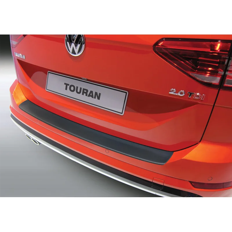 RGM ABS Achterbumper beschermlijst passend voor Volkswagen Touran 9/2015- Zwart