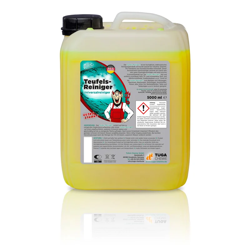 Tuga Chemie Teufels-Reiniger Industriereiniger - Geel - 5000ml