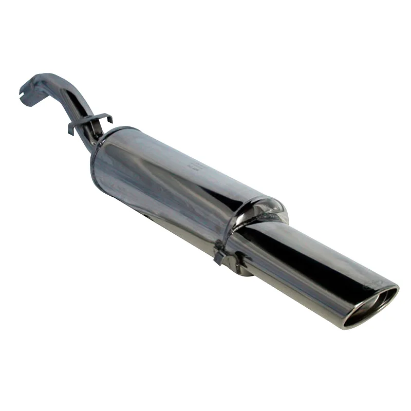 InoXcar 100% RVS Sportuitlaat passend voor Volkswagen Golf II 1.8 GTi 8v -1984/1.8 -1991 120x80mm