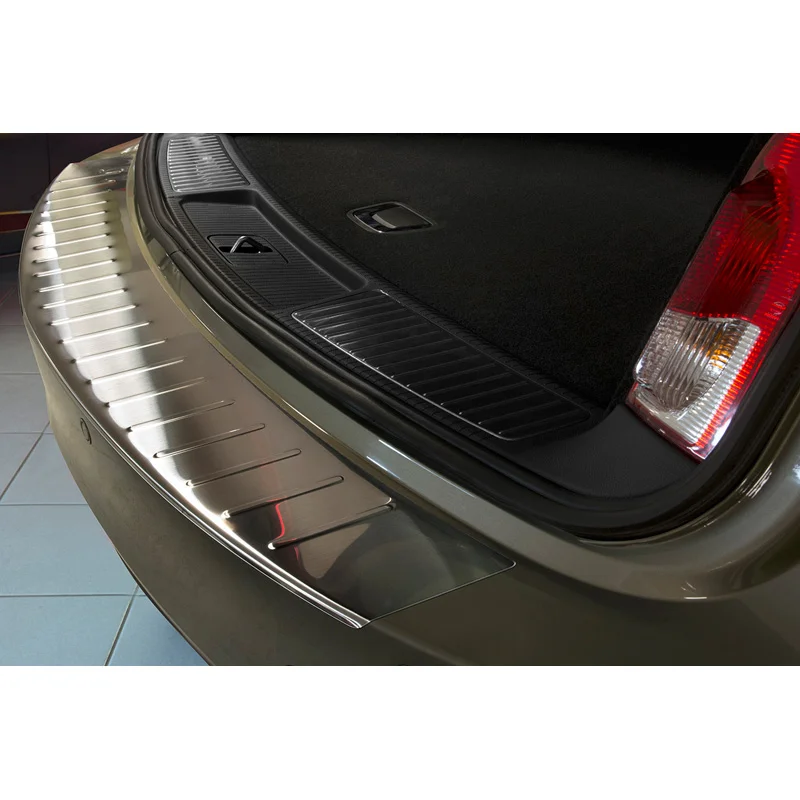 Avisa RVS Achterbumperprotector passend voor Opel Insignia Sportstourer 2008- - Zilver