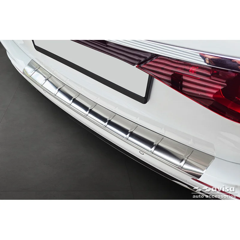 Avisa RVS Achterbumperprotector passend voor Mercedes E-Klasse (S214) Estate 2023- - Zilver