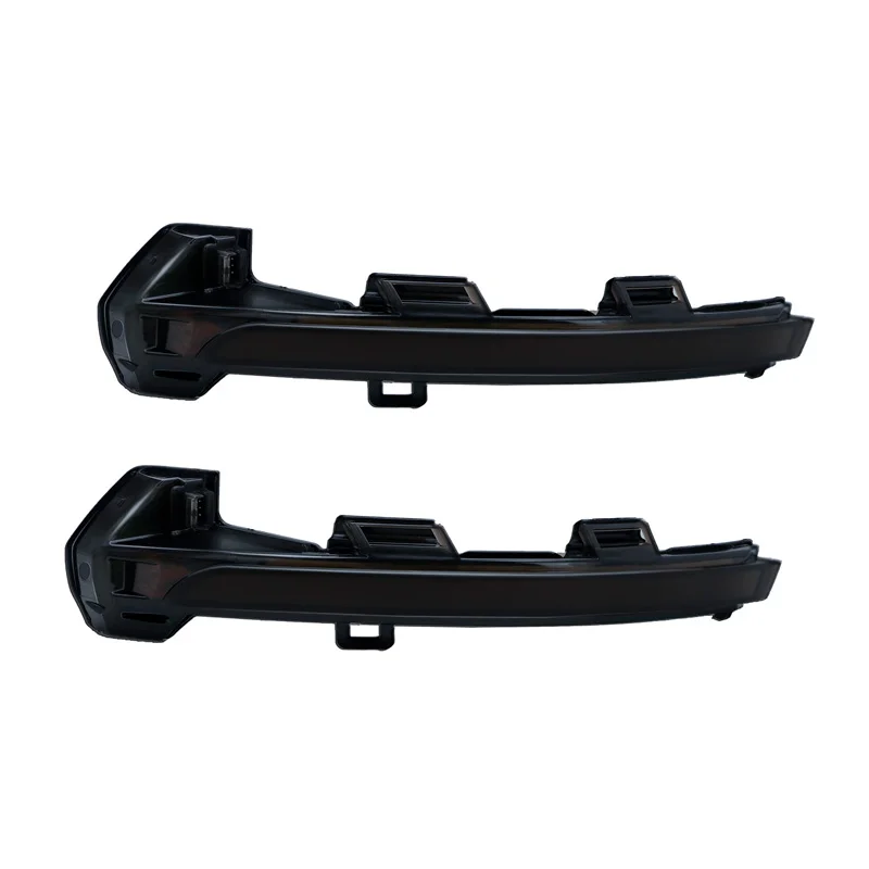 AutoStyle Set LED Zijspiegel-Knipperlichten passend voor Volkswagen Passat (3G) 2014- & Arteon 2017- – Rookgrijs – incl. Dynamic Running Light