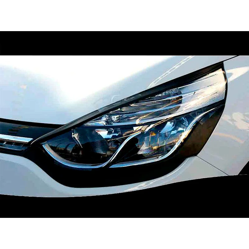 Motordrome Koplampspoilers passend voor Renault Clio IV 2012-2019 - Onderzijde (ABS)