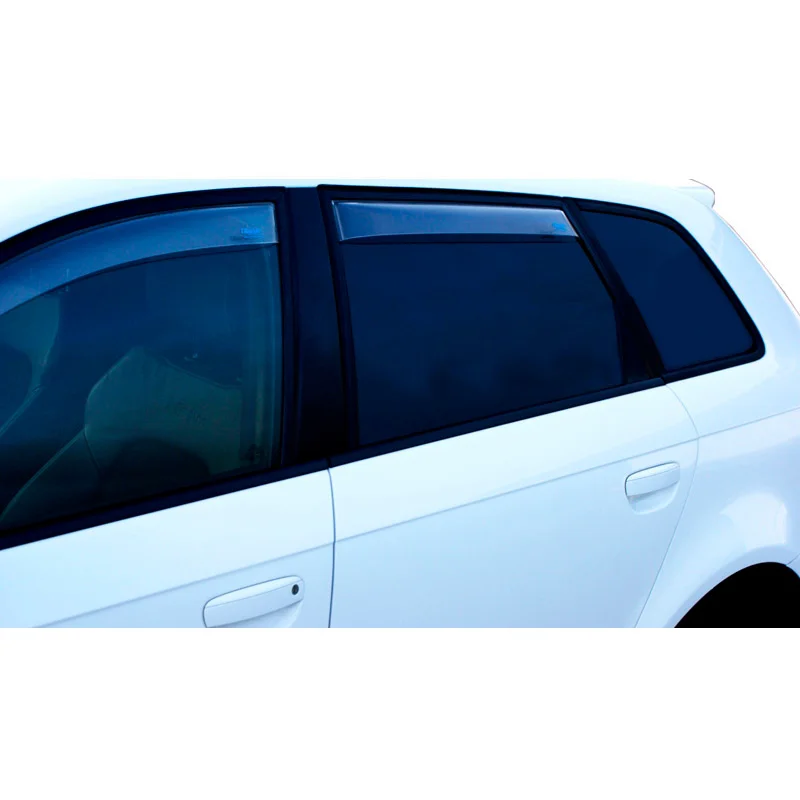 ClimAir Zijwindschermen Master Helder (achter) passend voor Skoda Fabia IV HB 5-deurs 2021-