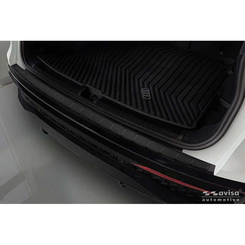 Avisa RVS Achterbumperprotector passend voor Audi Q5 (GUB) 2025- - Matzwart