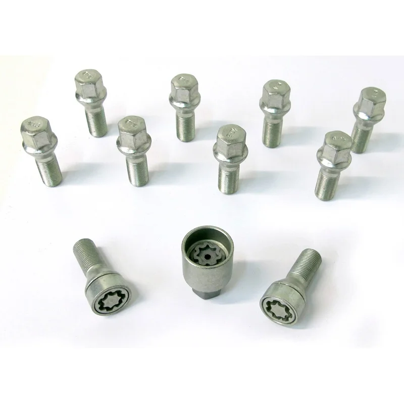 H&R Wielboutenset konisch M14x1.25 – Lengte 31mm – 10 stuks – incl. wielsloten