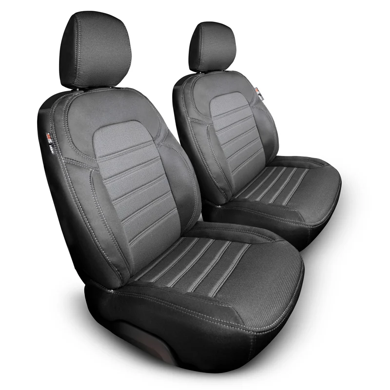 otoM Original Design Stoffen Stoelhoezenset 1+1 passend voor Volkswagen Caddy IV Box 2015-2020 (Trendline)