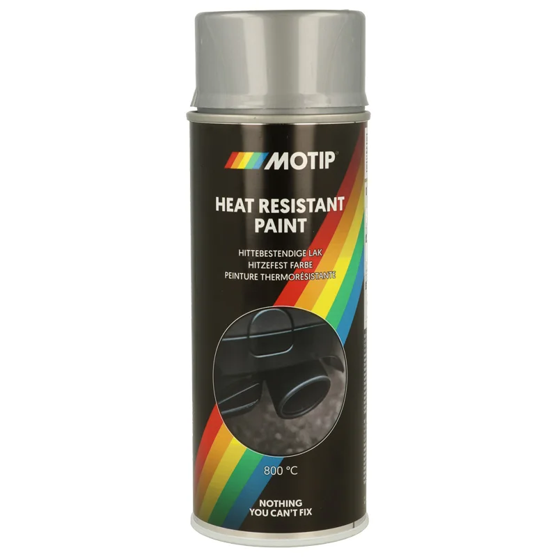 Motip Hittebestendige Lak - Zilver - 400ml