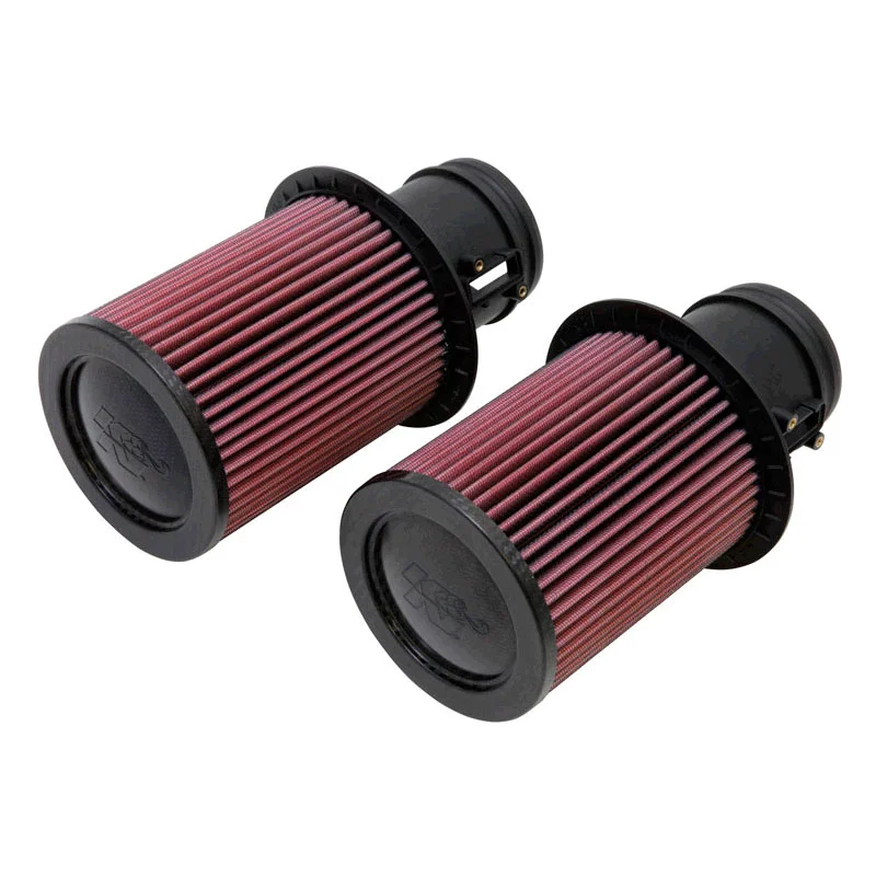 K&N vervangingsfilter passend voor Audi R8 5.2L V10 2009-2012 (2 per box) (E-0669)