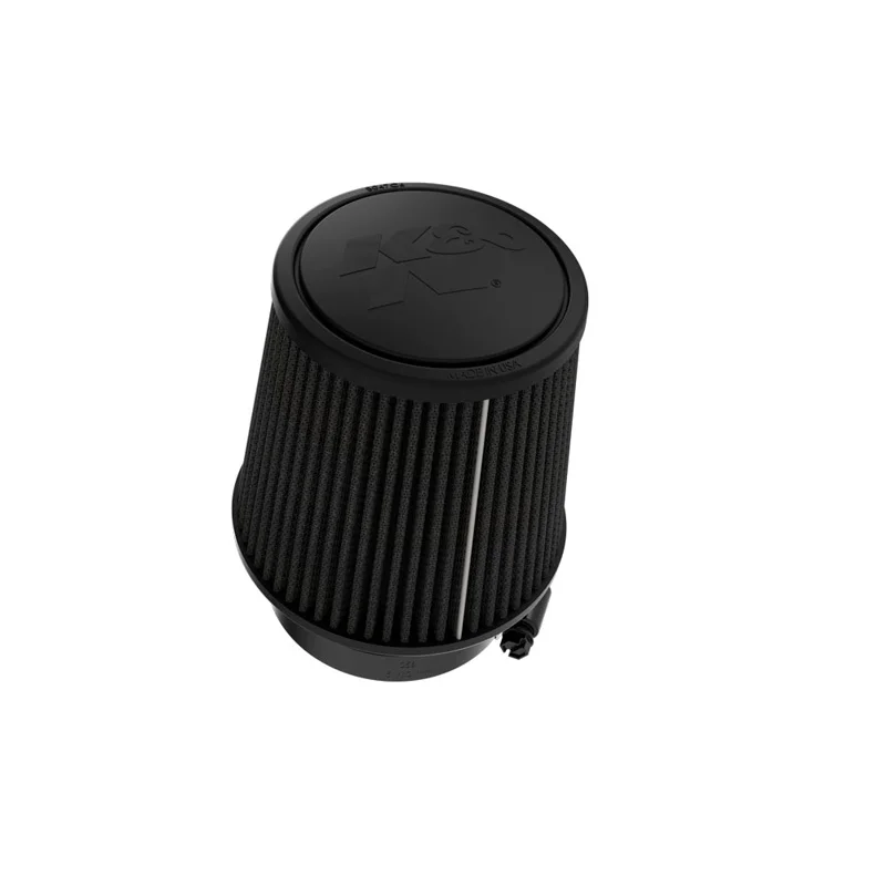 K&N Universeel Dryflow Zwart Luchtfilter Conisch 102mm aansluiting, 152mm onder, 117mm top, 152mm hoogte (RU-3113HBK)