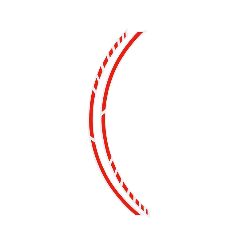 Foliatec PIN-Striping ‘Racing’ voor velgen Neon-Rood – Breedte = 7mm: 14x 41cm