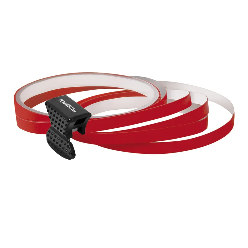 Foliatec PIN-Striping voor velgen rood – Breedte = 6mm: 4×2,15 meter