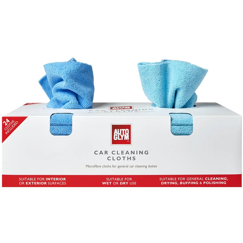 Autoglym Car Cleaning Cloths - set van 24 stuks