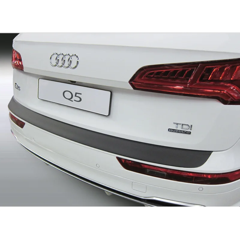 RGM ABS Achterbumper beschermlijst passend voor Audi Q5 & SQ5 II 2017- & Facelift 2020- Zwart