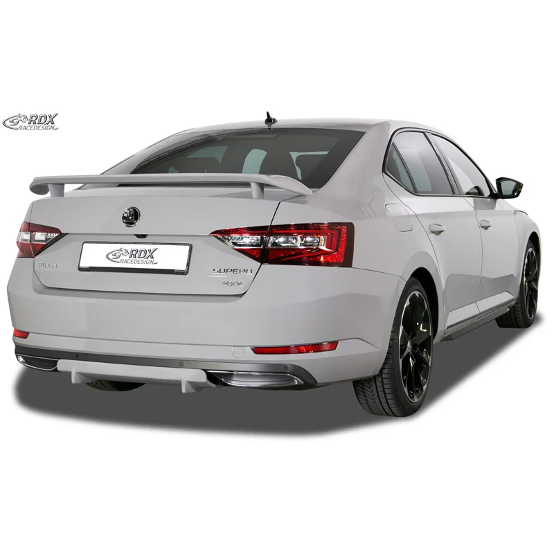 RDX Achterskirt ‘Diffusor U-Diff XL’ passend voor Skoda Superb III (3V) 2015- (PU)