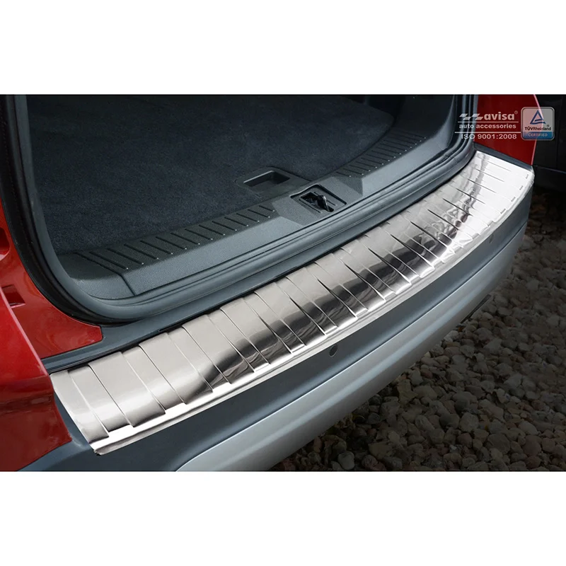 Avisa RVS Achterbumperprotector passend voor Ford Kuga II 2013-2019 - Zilver