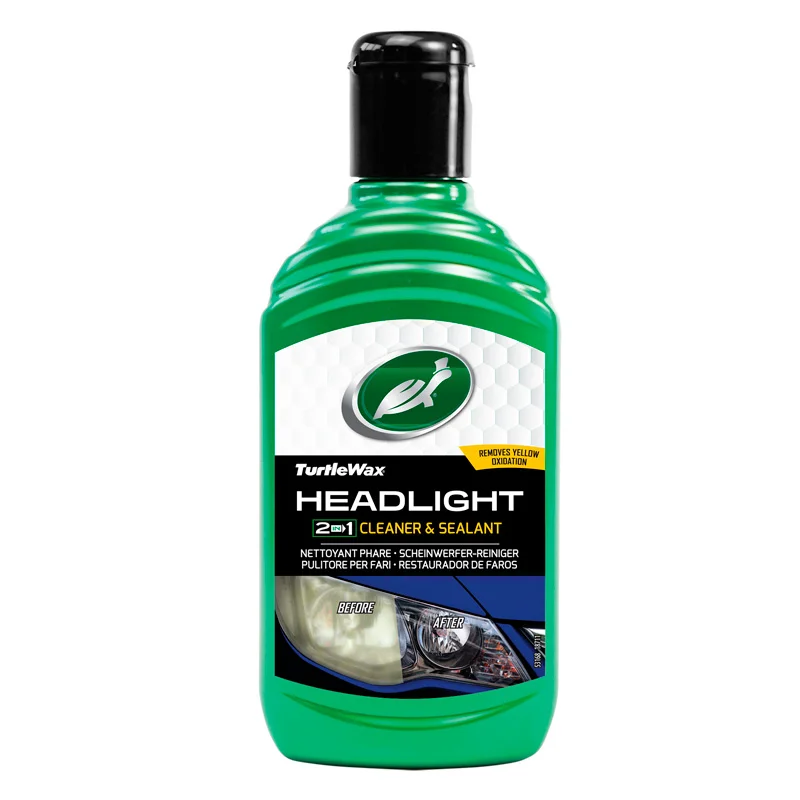Turtle Wax 53168 Headlight 2-in-1 Cleaner & Sealant 300ml