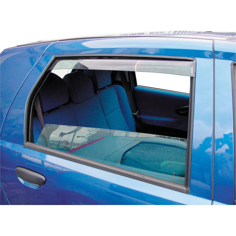 ClimAir Zijwindschermen Master (achter) passend voor Skoda SuperB sedan 2002-2008