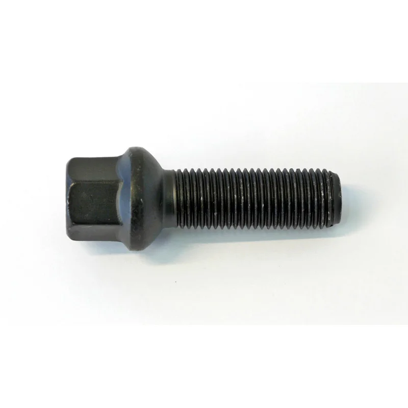 H&R Wielbout bolkonisch R14 M14x1.50 - Lengte 57mm - Zwart