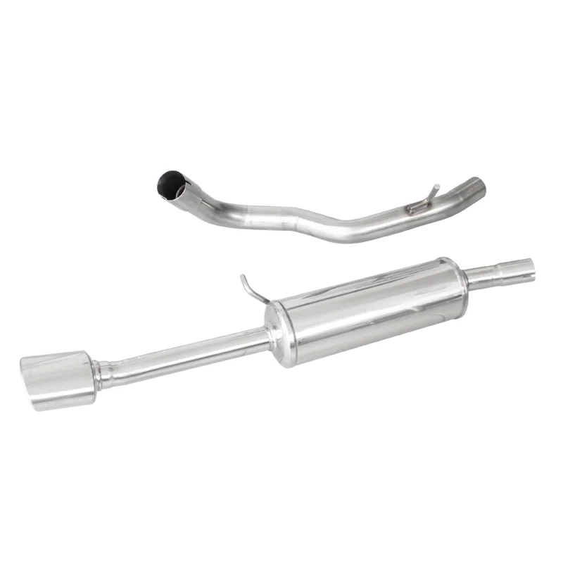 InoXcar 100% RVS Sportuitlaat passend voor Seat Toledo 1.9 TDi (90pk) 1999- 120x80mm