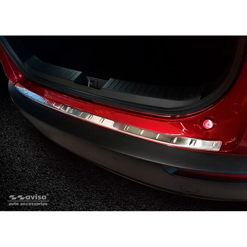 Avisa RVS Achterbumperprotector passend voor Mazda CX-30 2019- - Zilver