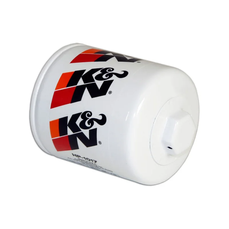 K&N Oliefilter - Opschroeffilter 76x95mm passend voor Chrysler, Dodge, Jeep, Alfa Romeo, Buick, Chevrolet, GMC, Freightliner, Fiat, Isuzu, Holden (HP-1017)