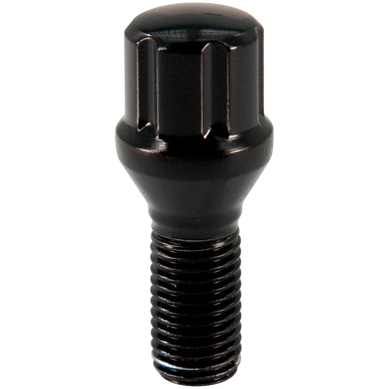 TPI Wielbout M14x1.50 Zwart - 6-Spline - Konisch - Lengte 32mm