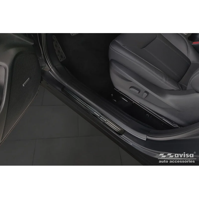 Avisa Zwart RVS Instaplijsten passend voor Subaru Forester (SK) 2018-2024 - 'Special Edition' - 4-delig