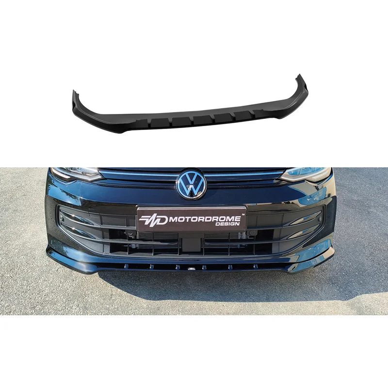Motordrome Voorspoiler passend voor Volkswagen Golf 8 Facelift 2024- incl. Variant (ABS)