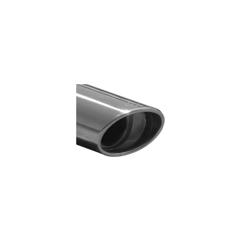 InoXcar 100% RVS Sportuitlaat passend voor Audi A3 8L 1.8T -2003 120x80mm