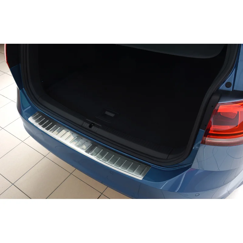 Avisa RVS Achterbumperprotector passend voor Volkswagen Golf VII Variant/Alltrack 2012-2017 - Zilver